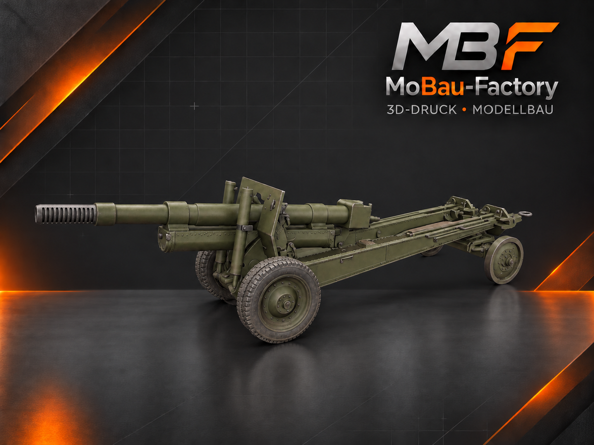 152-mm-Haubitzkanone Modell 1937 Limber-Transport-Modus