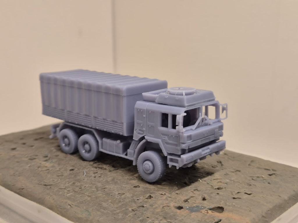 RMMV HX2 6×6 Pritsche mit geschlossenem Planen-Aufbau Typ 02