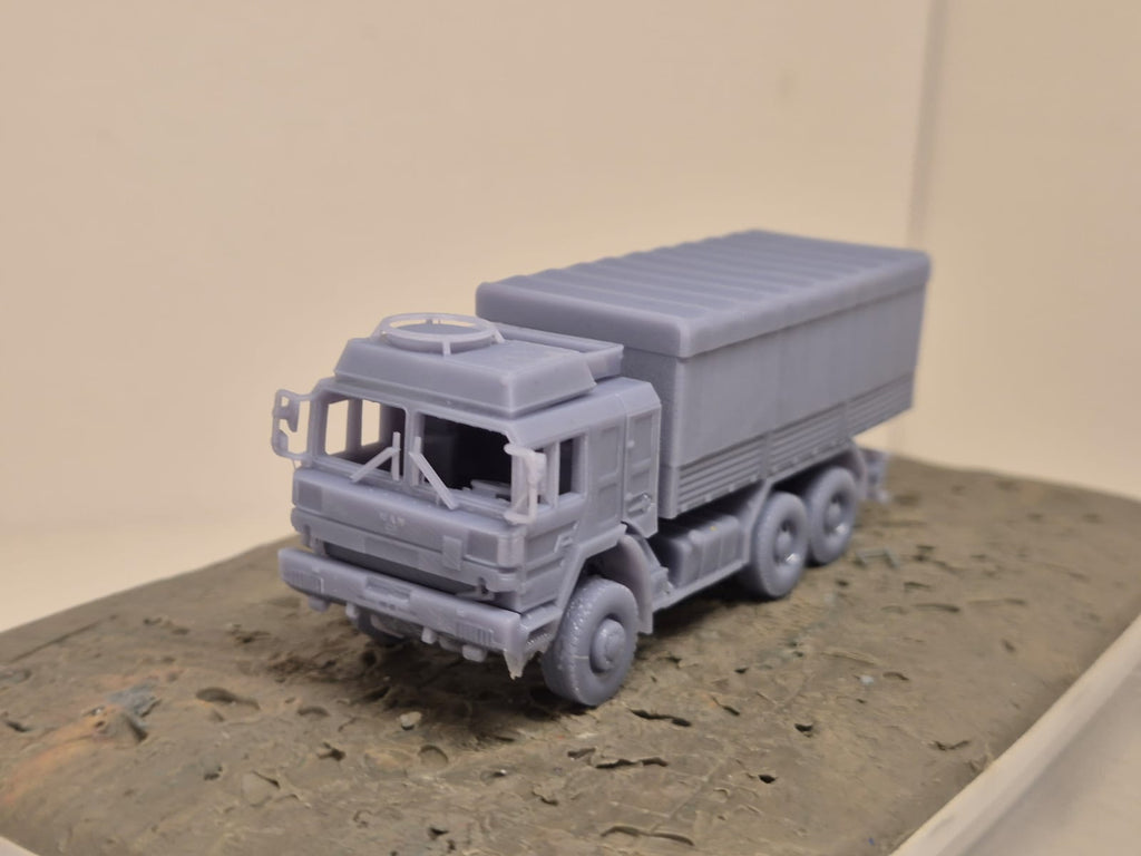 RMMV HX2 6×6 Pritsche mit geschlossenem Planen-Aufbau Typ 02