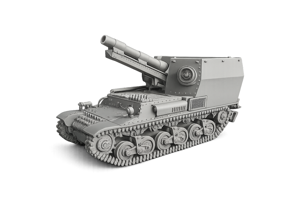 Sd.Kfz. 135/1 15-cm-sFH 13/1 (Sf.) auf Geschützwagen Lorraine Schlepper (f) Aktiv-Modus