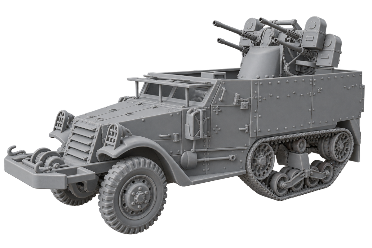 M16A1 Selbstfahrendes Flugabwehr-Halbkettenfahrzeug