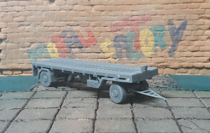 Hohlplatten-Anhänger Typ A Transportanhänger für Pioniergerät
