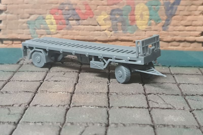 Hohlplatten-Anhänger Typ B Transportanhänger für Pioniergerät