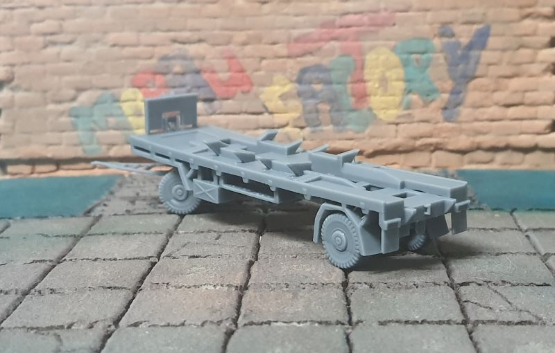 M-Boot-3-Anhänger Militärischer Bootsanhänger