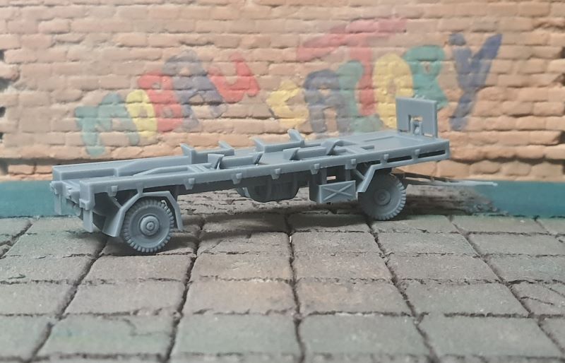M-Boot-3-Anhänger Militärischer Bootsanhänger