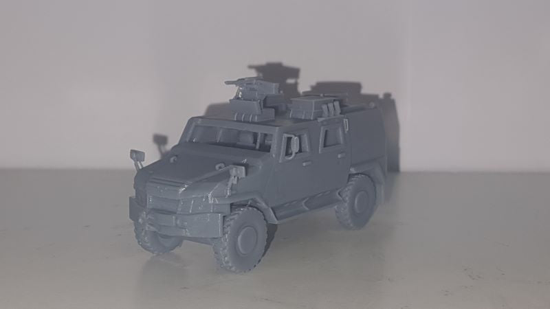 MOWAG EAGLE V 4x4 EMU Geschütztes taktisches Aufklärungs- und Überwachungsfahrzeug EMU eingefahren