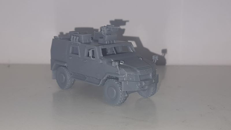 MOWAG EAGLE V 4x4 EMU Geschütztes taktisches Aufklärungs- und Überwachungsfahrzeug EMU eingefahren