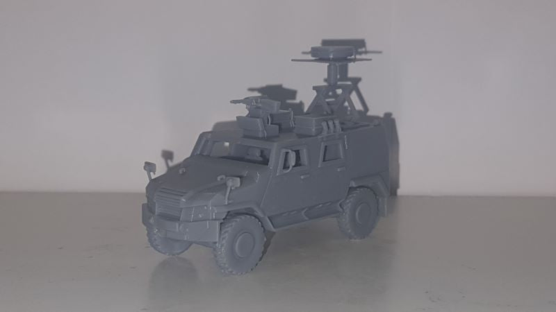 MOWAG EAGLE V 4x4 EMU Geschütztes taktisches Aufklärungs- und Überwachungsfahrzeug EMU ausgefahren
