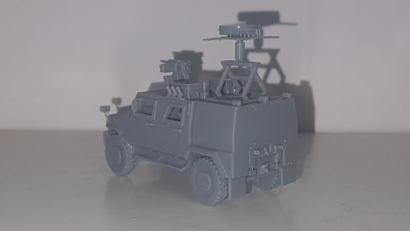 MOWAG EAGLE V 4x4 EMU Geschütztes taktisches Aufklärungs- und Überwachungsfahrzeug EMU ausgefahren