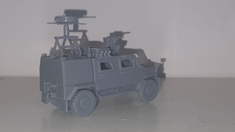 MOWAG EAGLE V 4x4 EMU Geschütztes taktisches Aufklärungs- und Überwachungsfahrzeug EMU ausgefahren