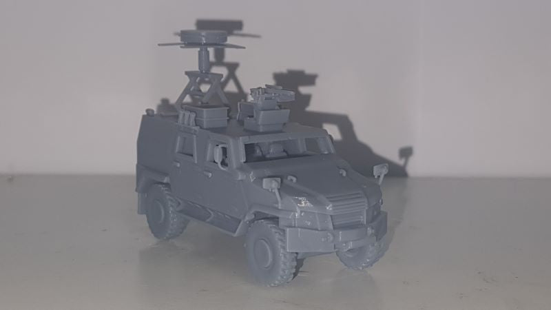 MOWAG EAGLE V 4x4 EMU Geschütztes taktisches Aufklärungs- und Überwachungsfahrzeug EMU ausgefahren