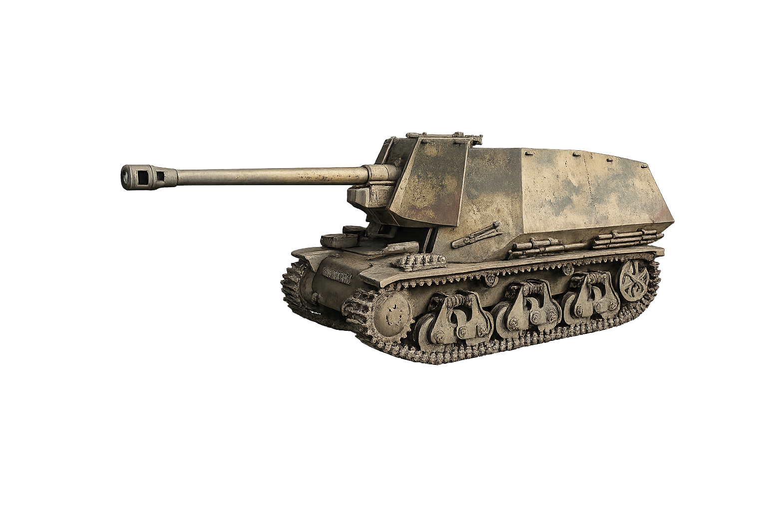 7,5-cm-PaK 40 (Sf.) auf Geschützwagen 39H(f) Französischer Hotchkiss H39 Panzerjäger / Selbstfahrlafette
