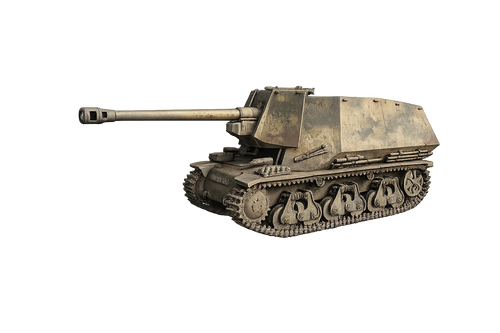 7,5-cm-PaK 40 (Sf.) auf Geschützwagen 39H(f) Französischer Hotchkiss H39 Panzerjäger / Selbstfahrlafette