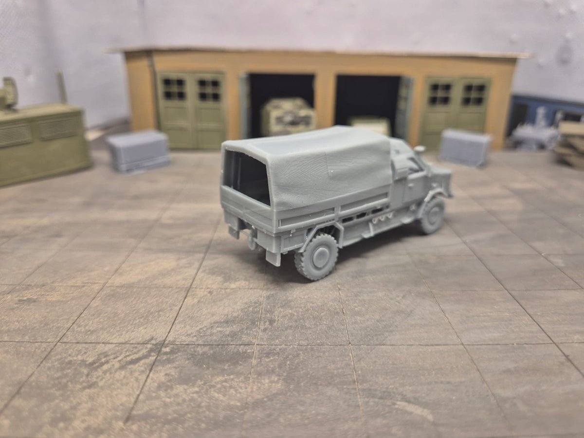 ATF Dingo 2 Geschütztes Transport- und Logistikfahrzeug Pritsche mit Planenaufbau