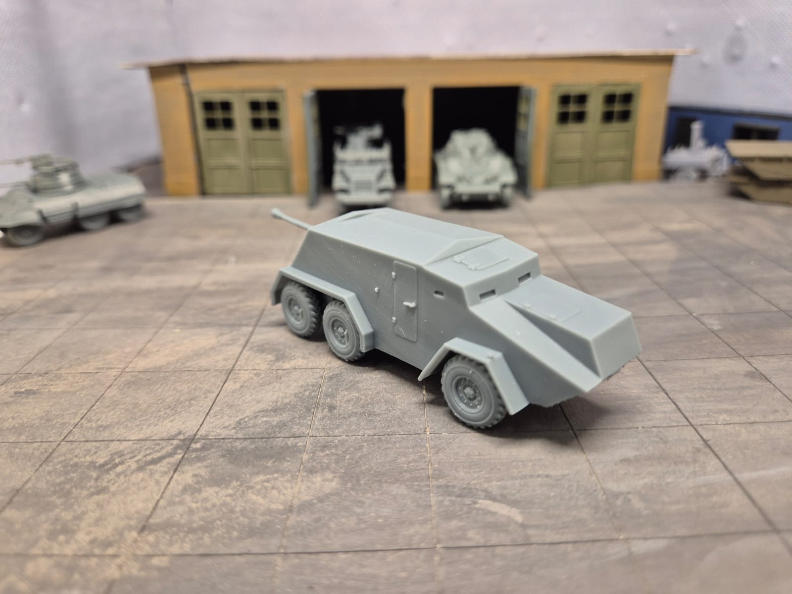 ACS Thornycroft Amazon 6×4 S.P. 17-pdr AT Gepanzerte selbstfahrende Panzerabwehrkanone