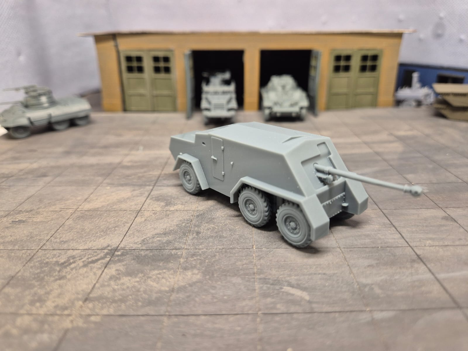 ACS Thornycroft Amazon 6×4 S.P. 17-pdr AT Gepanzerte selbstfahrende Panzerabwehrkanone