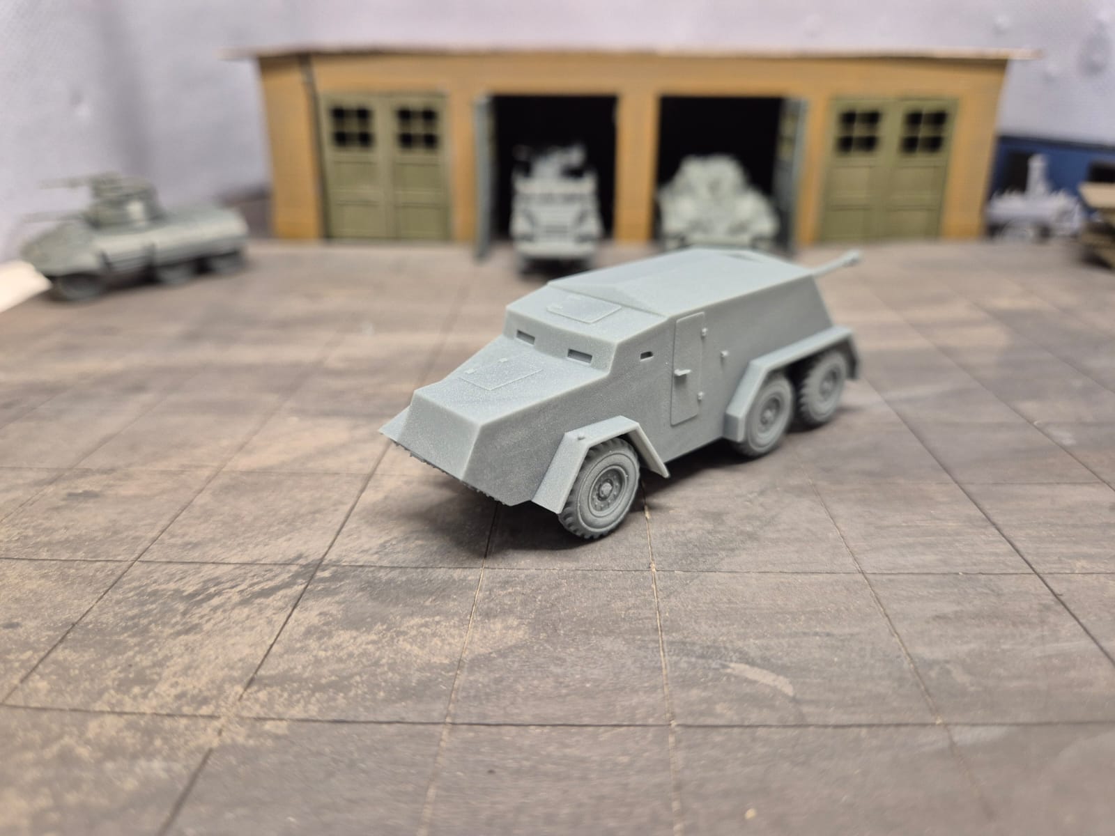 ACS Thornycroft Amazon 6×4 S.P. 17-pdr AT Gepanzerte selbstfahrende Panzerabwehrkanone