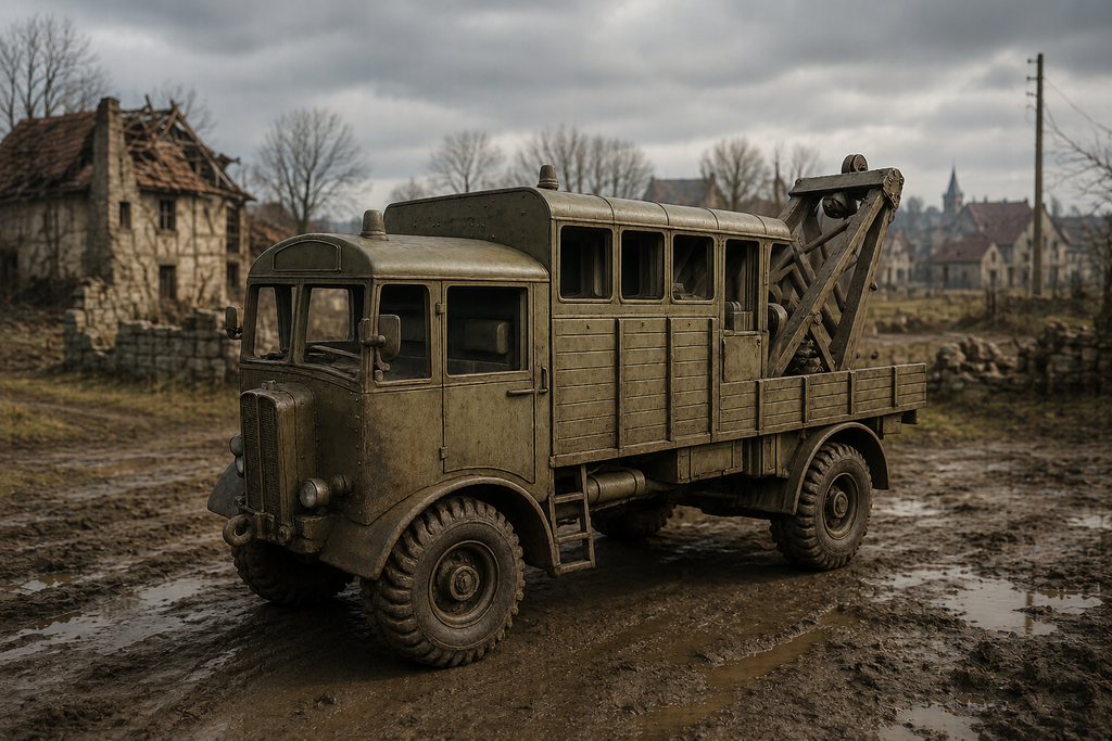 AEC Matador Feuerwehrfahrzeug