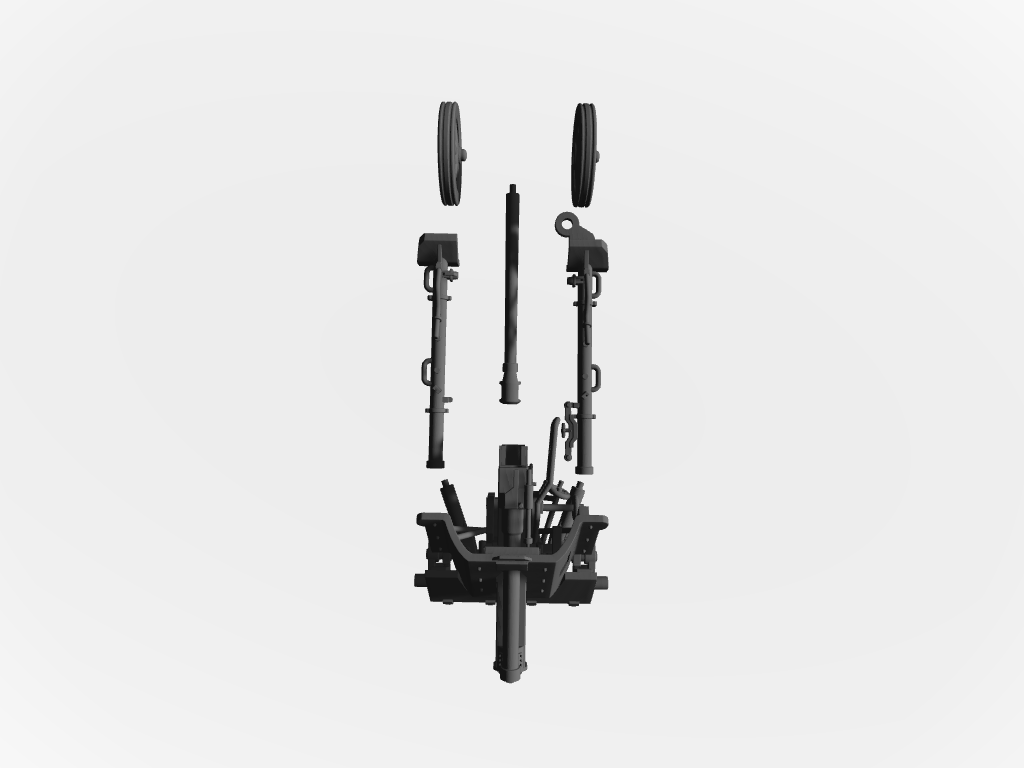 5-cm-Pak 38 Gezogene Panzerabwehrkanone Aktiv-Modus