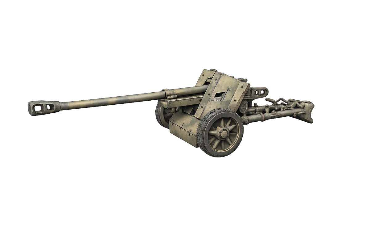 5-cm-Pak 38 Gezogene Panzerabwehrkanone Transport-Modus