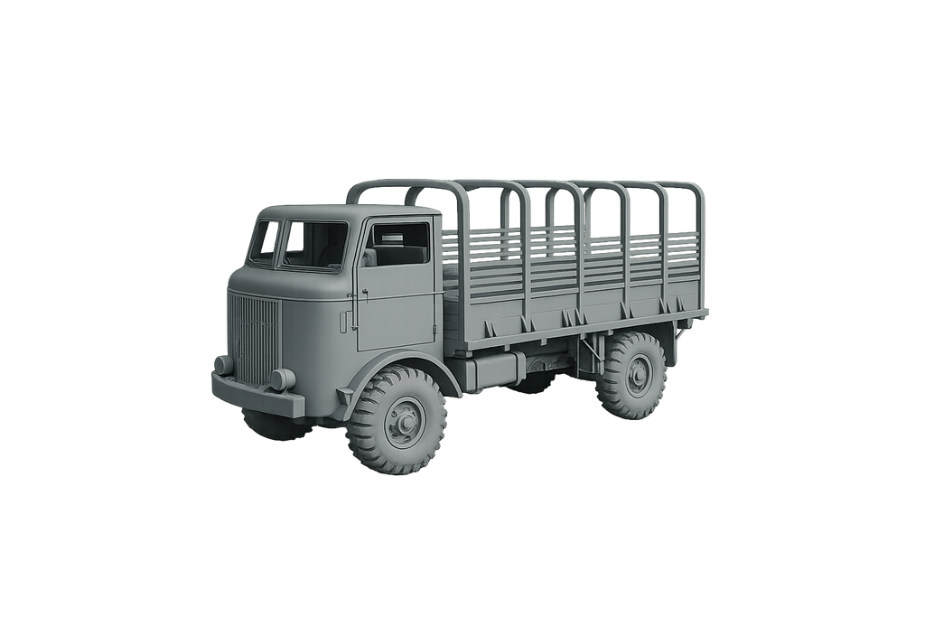 FWD Model SU-COE Schwerer Militärlastwagen und Artillerieschlepper Pritschenwagen mit Planengestell
