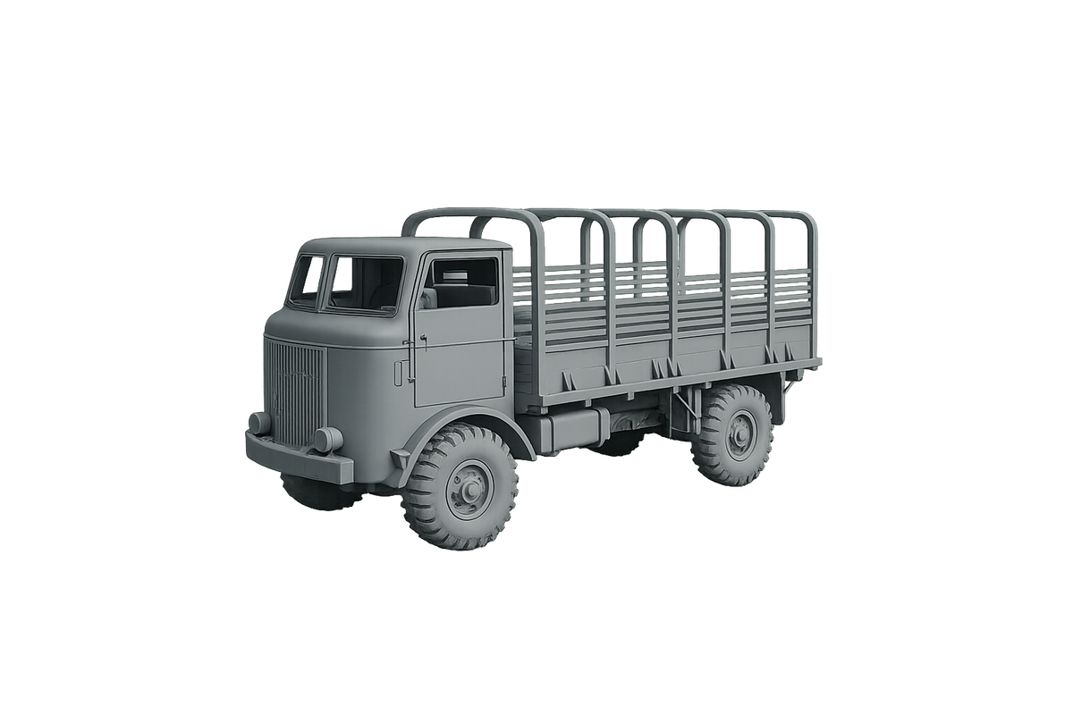 FWD Model SU-COE Schwerer Militärlastwagen und Artillerieschlepper Pritschenwagen mit Planengestell
