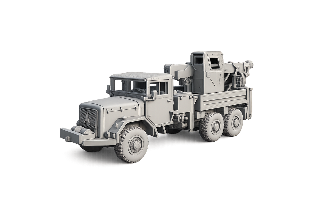 Magirus-Deutz 178 D 15 A Schwerer hochgeländegängiger Kran- und Transportlastkraftwagen