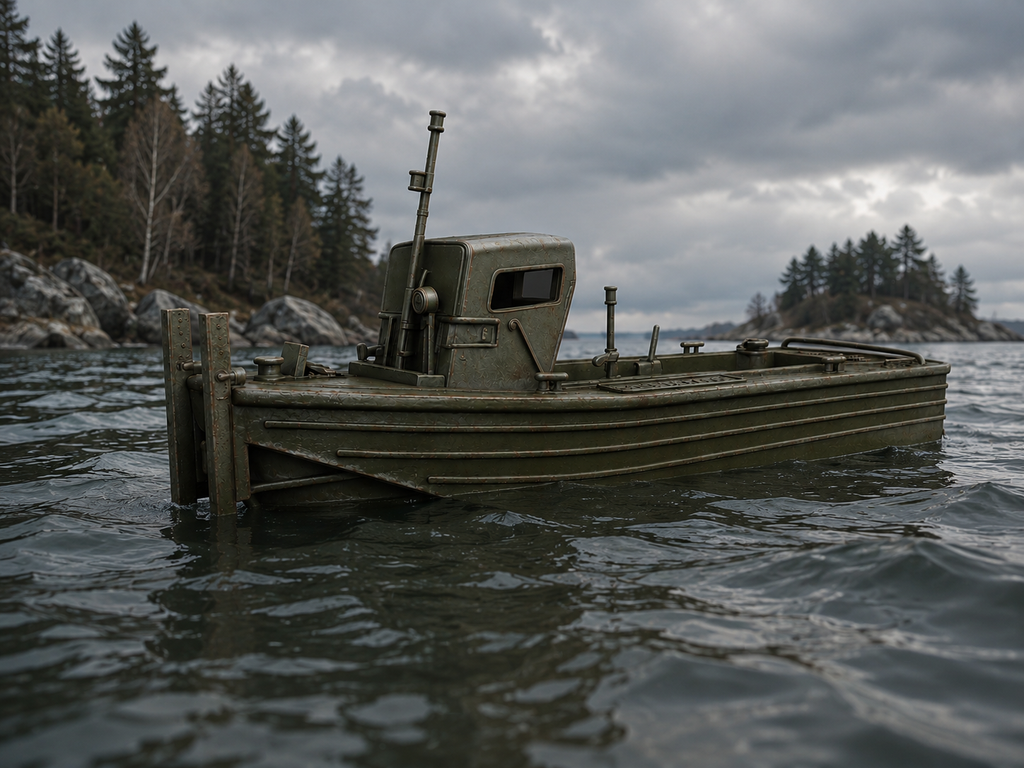 M-Boot groß Militärisches Schub- und Schleppboot