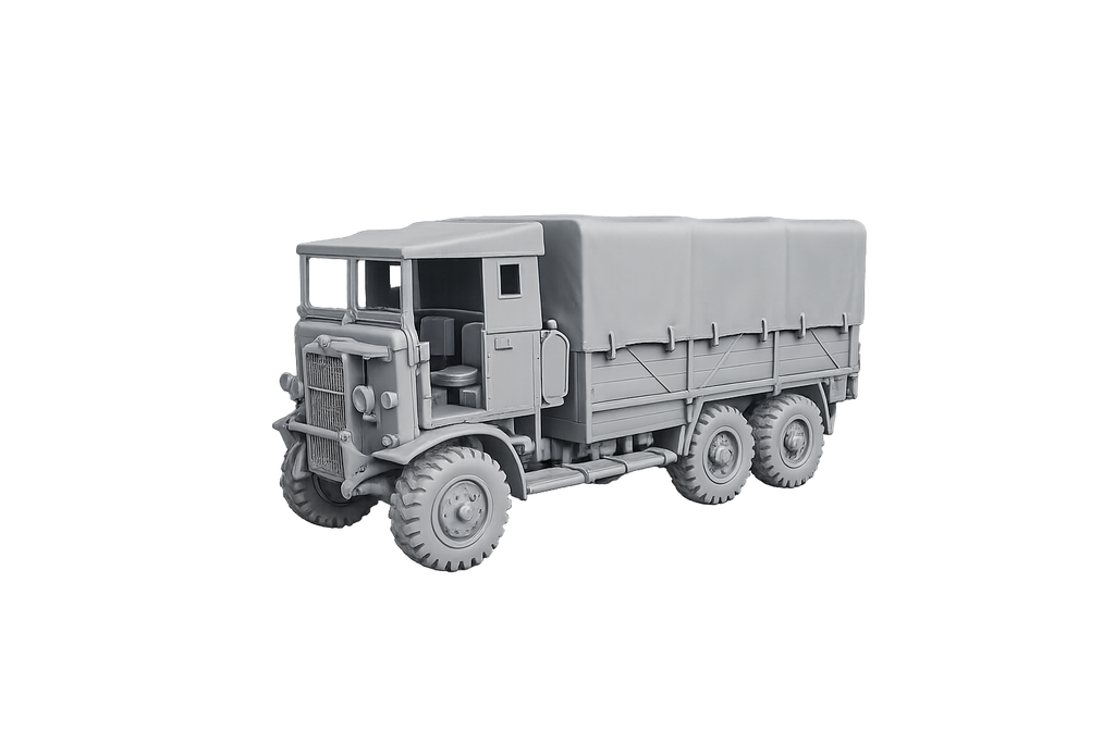 Leyland Retriever Mittelschwerer militärischer Lastkraftwagen mit Planenaufbau