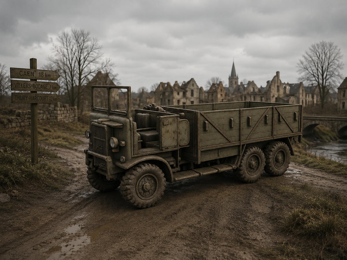 Leyland Retriever Mittelschwerer militärischer Lastkraftwagen Pritschenwagen / General Service