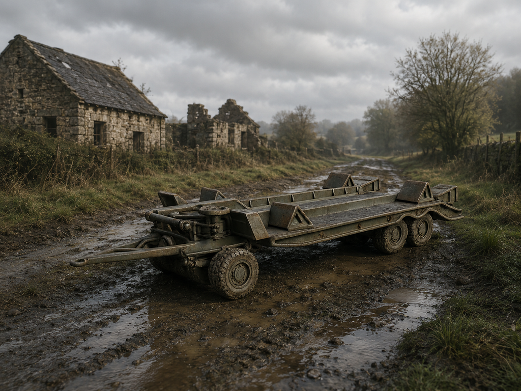 M9 Rogers Schwerer Tiefladeanhänger für Panzertransporte