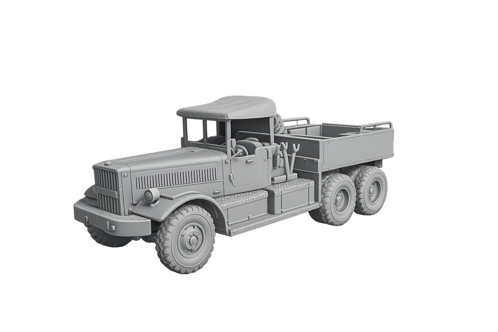 M20 Schwere Panzertransporter- und Ballastzugmaschine mit Leichte Kabinenausführung mit offener Ballastpritsche