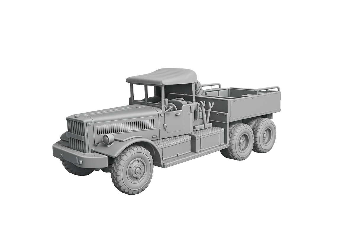 M20 Schwere Panzertransporter- und Ballastzugmaschine mit Leichte Kabinenausführung mit offener Ballastpritsche
