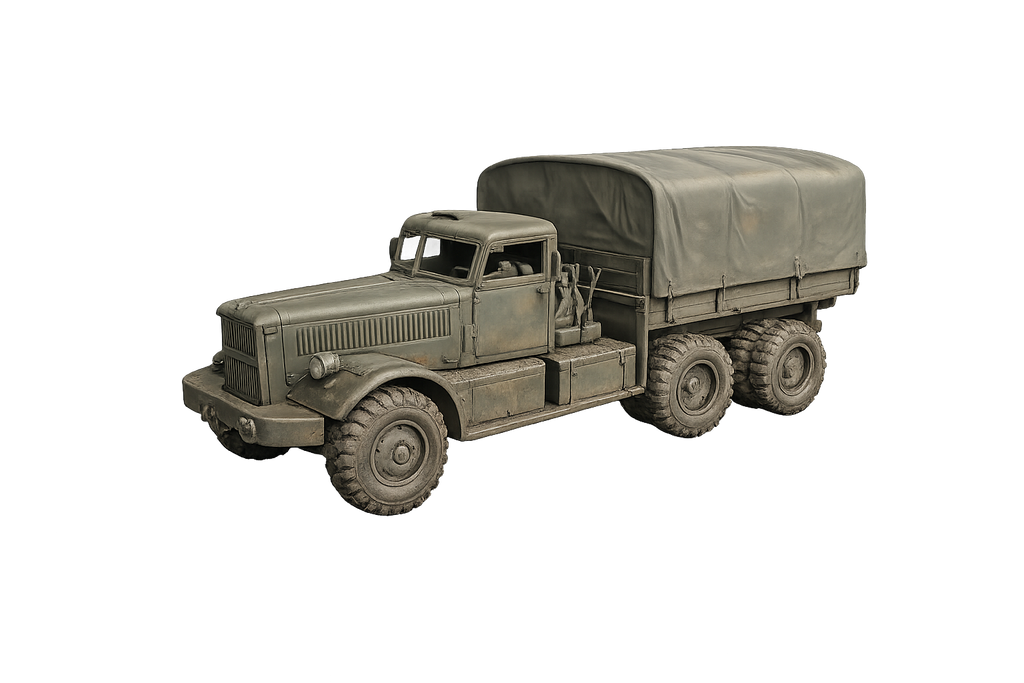 M20 Schwere Panzertransporter- und Ballastzugmaschine mit Planenaufbau