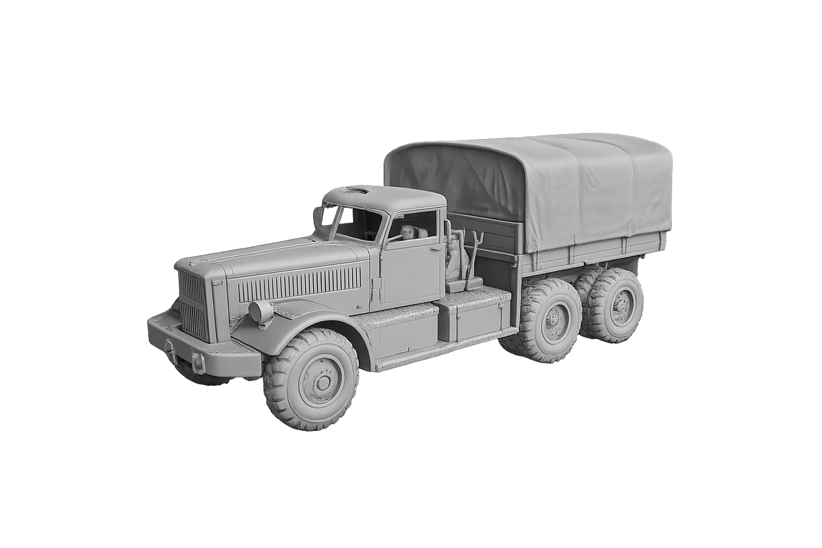 M20 Schwere Panzertransporter- und Ballastzugmaschine mit Planenaufbau