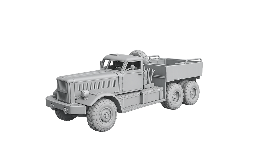 M20 Schwere Panzertransporter- und Ballastzugmaschine mit offener Ballastpritsche