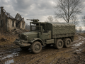 Mack NO Schwerer Geländelastwagen und Artilleriezugmaschine mit Planen-Aufbau