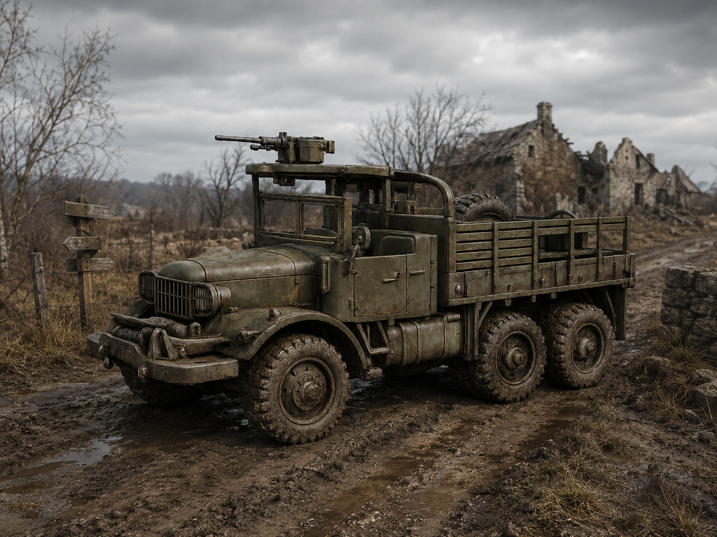 Mack NO Schwerer Geländelastwagen und Artilleriezugmaschine