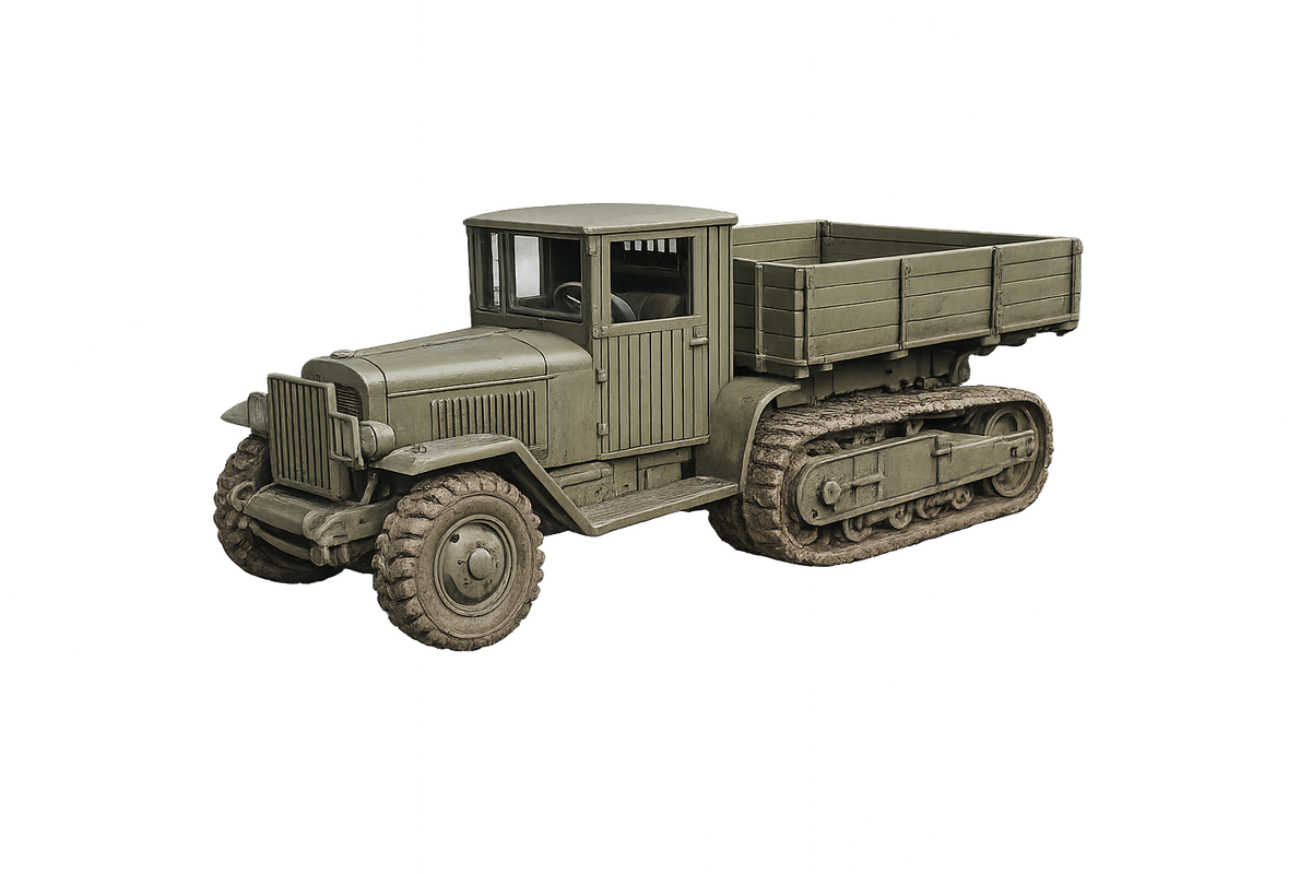 ZIS-42 Halbkettenlastwagen und Artillerieschlepper