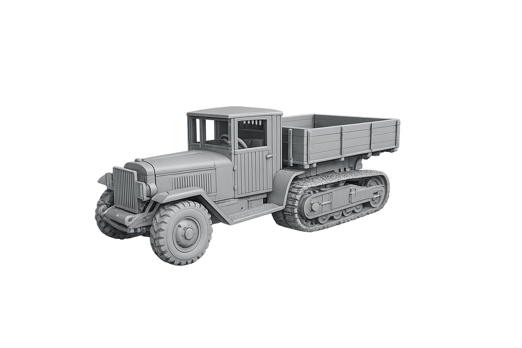 ZIS-42 Halbkettenlastwagen und Artillerieschlepper