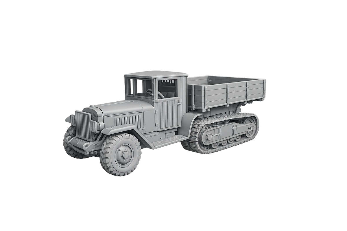 ZIS-42 Halbkettenlastwagen und Artillerieschlepper