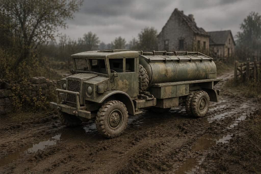 CMP C60L Militärischer Benzin- und Kraftstofftankwagen