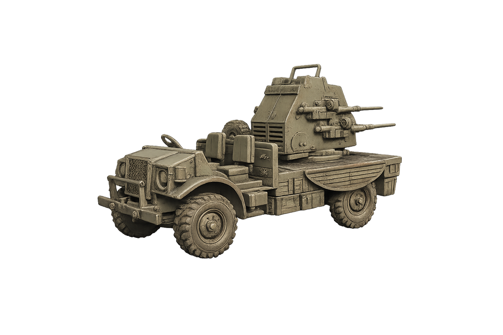 CMP Ford F60L Schwerer geländegängiger Flugabwehrlastwagen Transport-Modus