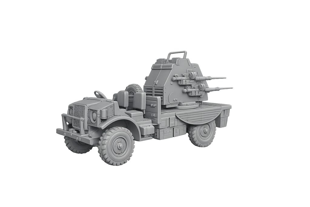 CMP Ford F60L Schwerer geländegängiger Flugabwehrlastwagen Transport-Modus