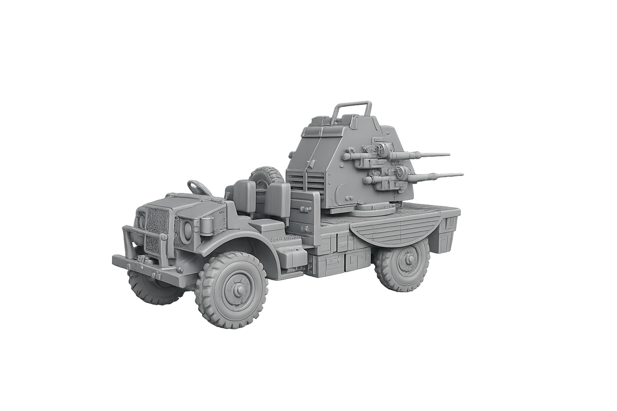 CMP Ford F60L Schwerer geländegängiger Flugabwehrlastwagen Transport-Modus