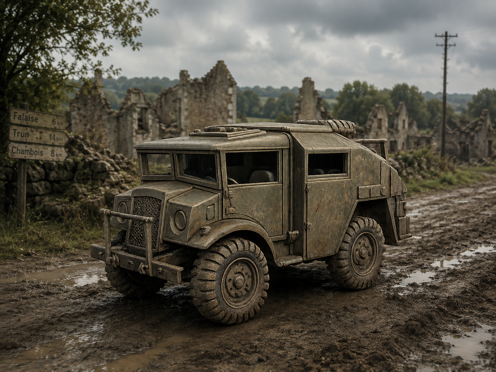 CMP Chevrolet CGT Field Artillery Tractor Ungepanzerte Artilleriezugmaschine