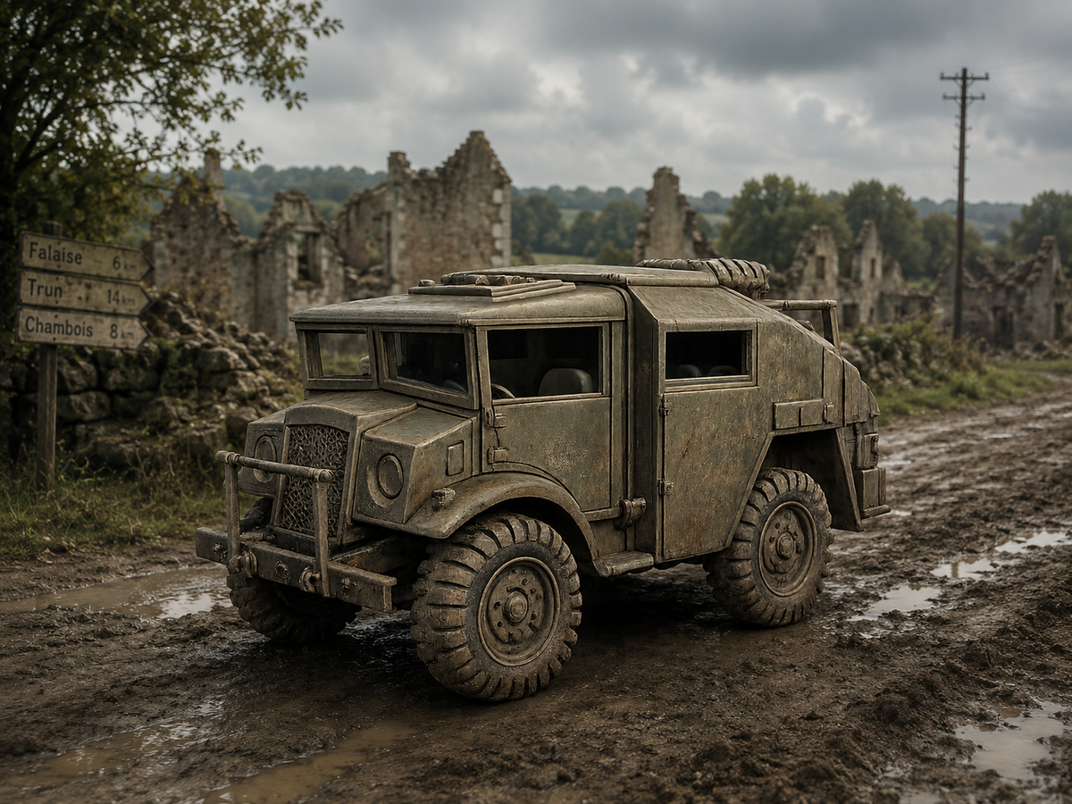 CMP Chevrolet CGT Field Artillery Tractor Ungepanzerte Artilleriezugmaschine