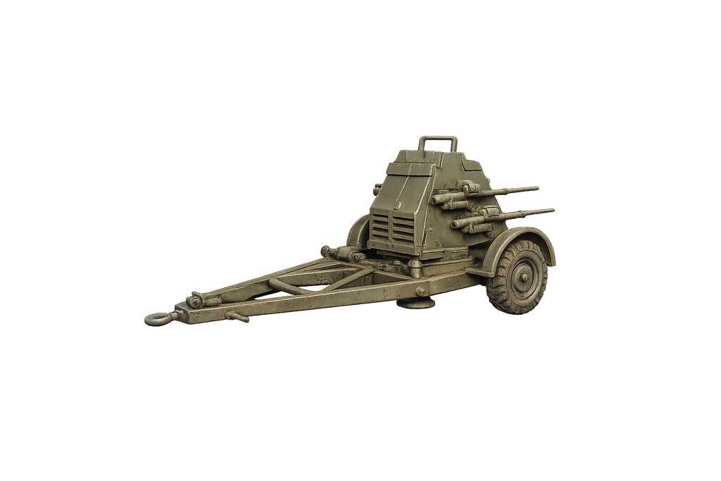 20-mm-Polsten-Flakvierling Leichtes Flugabwehrgeschütz Transport-Modus