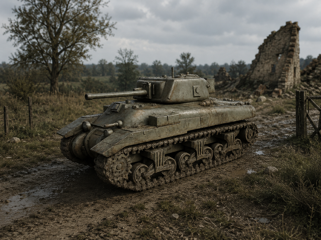 Tank, Cruiser, Ram Mk. II Späte Serienausführung Mittlerer Kreuzerpanzer