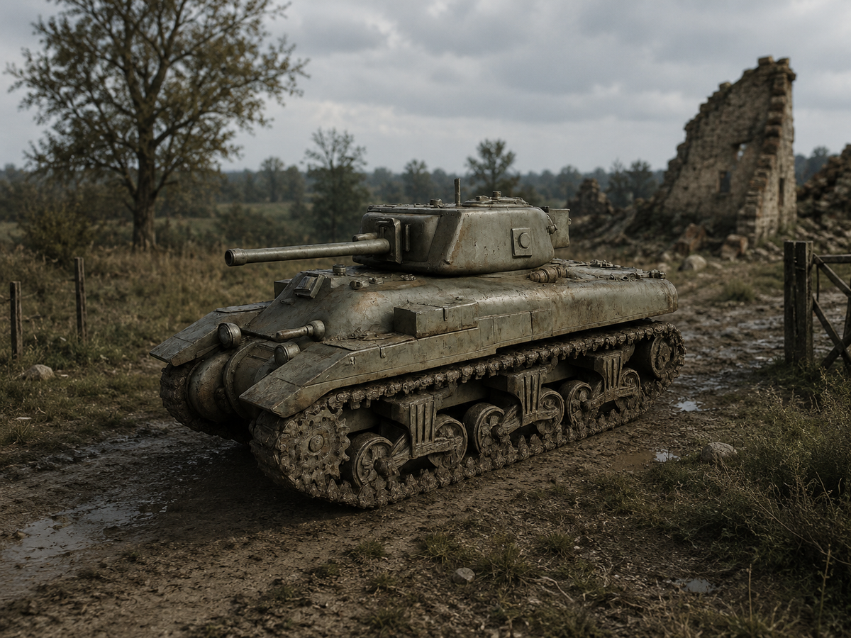 Tank, Cruiser, Ram Mk. II Späte Serienausführung Mittlerer Kreuzerpanzer